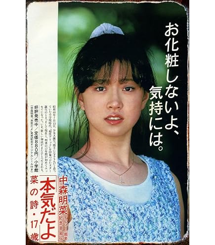 Amazon | 【昭和の風情】ブリキ看板 レトロ 山口百惠 昭和50年代